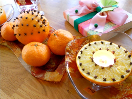 decoratiune cu portocale